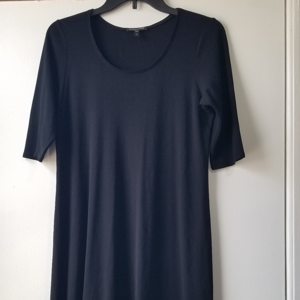 Eileen Fisher Silk Mini Dress - Picture 4 of 11